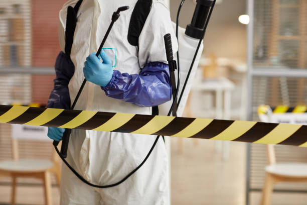 Professional Blood Cleanup technician working in Newfield, NJ